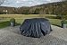 Produktbild CLP Schutzhülle für Gartenmöbel I Abdeckhaube Polyrattan Gartengarnitur oder Auflagenbox/Abdeckplane Outdoor 210x90 cm, Schwarz