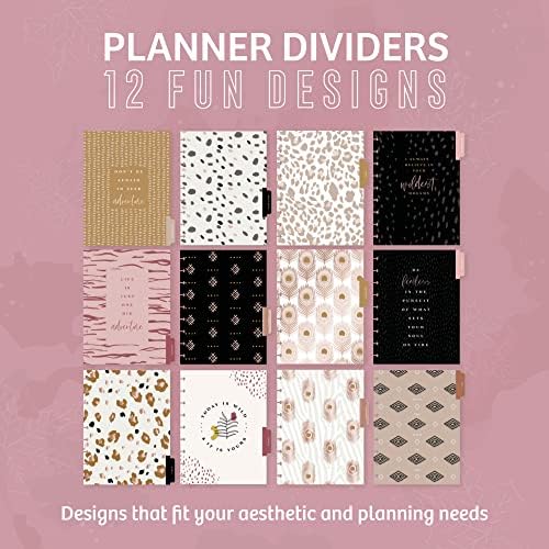 Happy Planner 2023 Daily Planner and Calendar, 12-Month Daily, Weekly, and Monthly Planner, Jan. 2023Dec. 2023 Diary, Vertical Layout, Neutral Jungle Theme, Classic Size, 17.78 x 23.50 cm