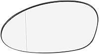 Vista 1 de X AUTOHAUX Espejo retrovisor de coche de repuesto con placa de respaldo calentada lado izquierdo del conductor para BMW 335i 135i 330xi 128i