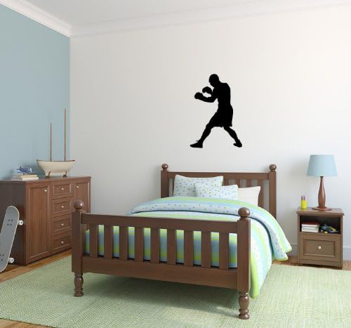 Boxer Boxing Vinyl Wall Decal Sticker By LKS Trading Post
