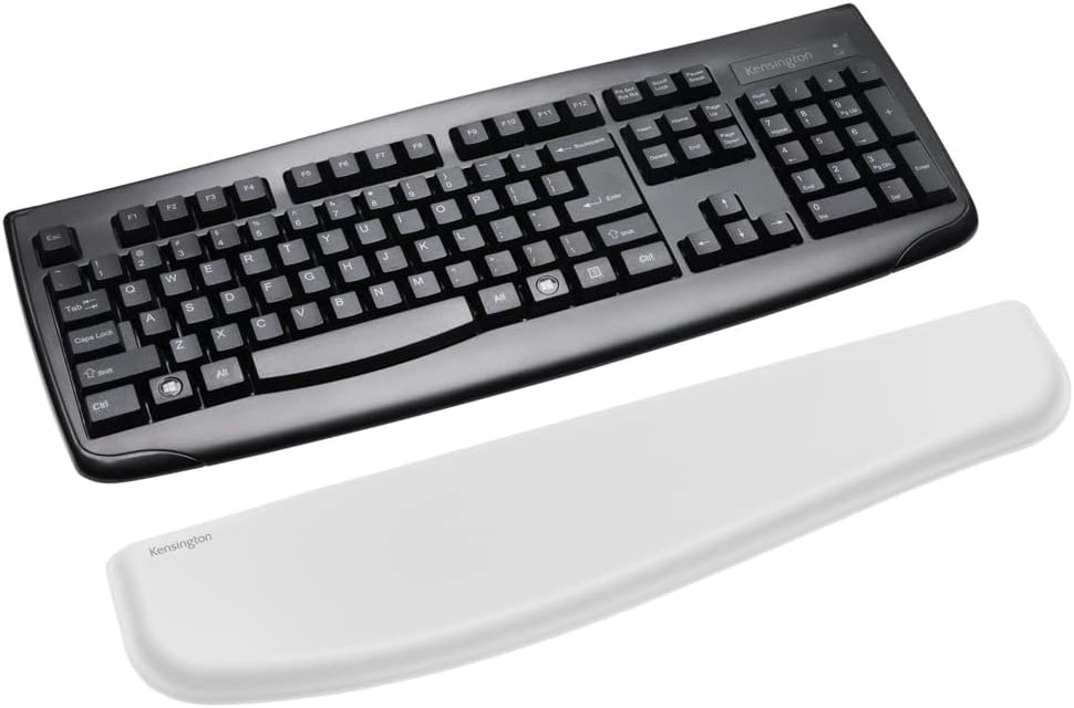 Kensington ErgoSoft Wrist Rest for Standard Keyboard-Gray