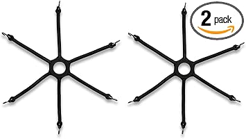 Replace Black 0218 Spider Bungee Truck Snow Tire Heavy Duty Truck Tire Chain Adjuster (Set of 2)