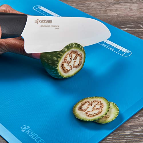 Kyocera FK-140-WH Ceramic Santoku, Chef Knife for Your Cooking Needs, 5.5”, White - Thumbnail 4