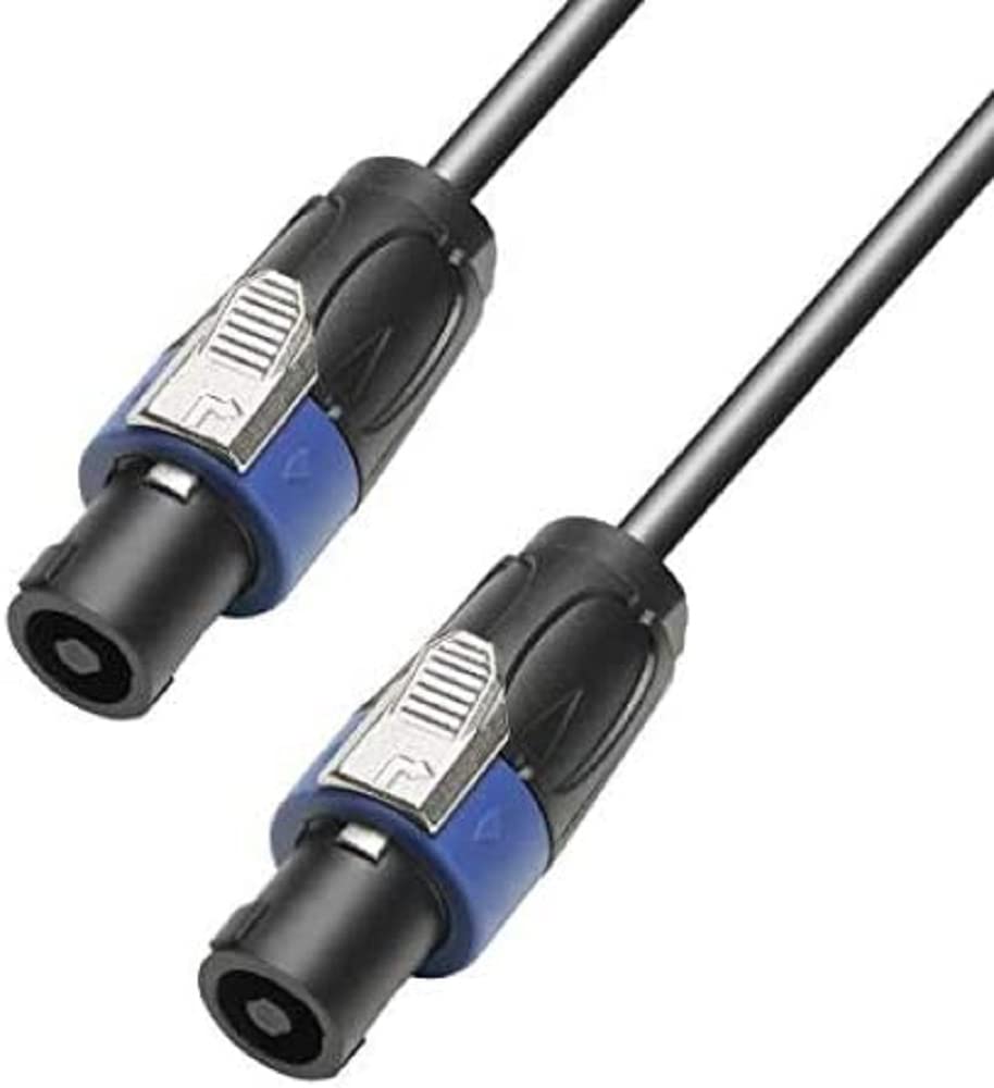 blue-music – Adam Hall 4 K S 225 SS 1500 altoparlante del cavo da 2 x 2, 5 mm connettore standard per altoparlanti di 2 poli en el altoparlante Standard connettore di 2 poli 15 m