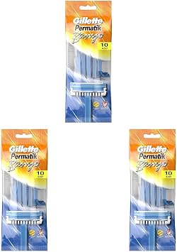 Gillette Permatik Banyo Kullan At Erkek T ra  B a  10 Adet 3l  paket