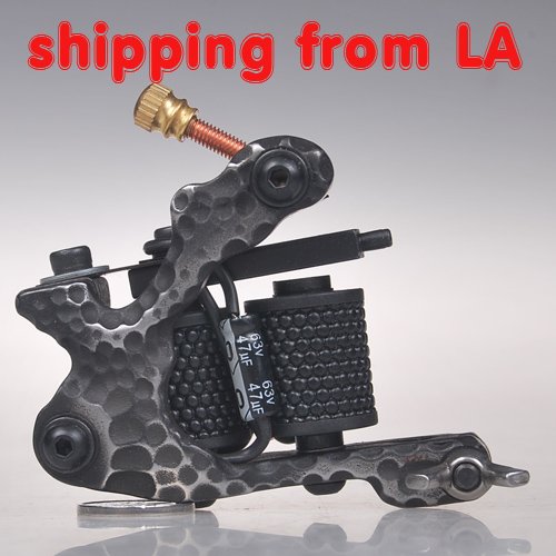1Tattooworld Handmade Cast Iron Tattoo Machine Liner Shader Gun, Otw-M701 #TOP2