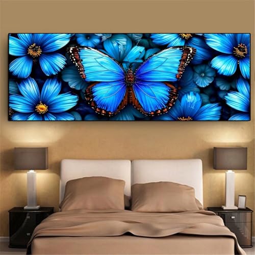 Point de croix kit diamond painting complet à strass cristal 40x80