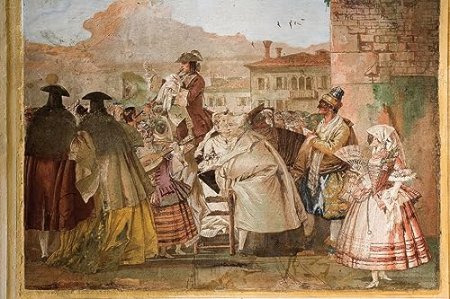 Affiche le charlatan de Domenico Tiepolo déco murale 60x90cm