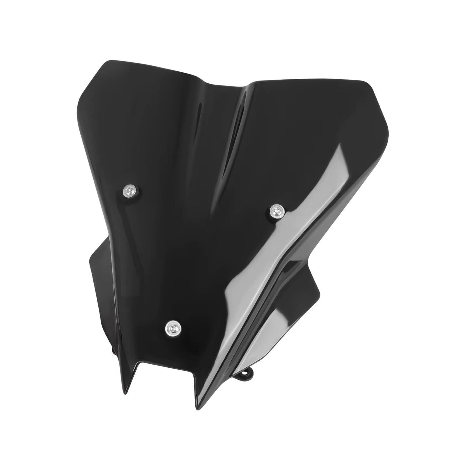 Parabrezza moto Visiera Per Parabrezza Per Moto | Per CB750 Per Hornet CB 750 2025 Plastica eccellente resistenza ai graffi e alle scheggiature(Nero)