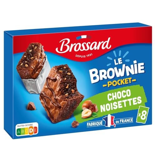 Mini Brownies Chocolat Noisettes les portions individuelles pour un goûter fondant à partager