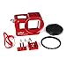 Gopro Hero 6/5-Metal Housing Case with 52mm UV Filter, HSU Aluminum Alloy Shell Frame