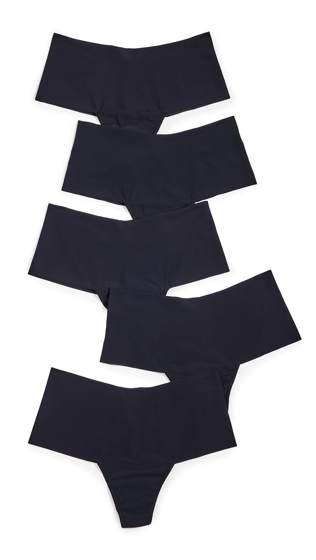 hanky panky Womens Breathe High Rise Thong 5 Pack