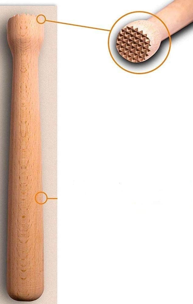 wooden muddler 23x2.5 cm, Brown (nature) Muddler, Bar Tools & Accessories, Drink Mixer, Muddle Herbs, Reusable Muddler, Wooden-image-8