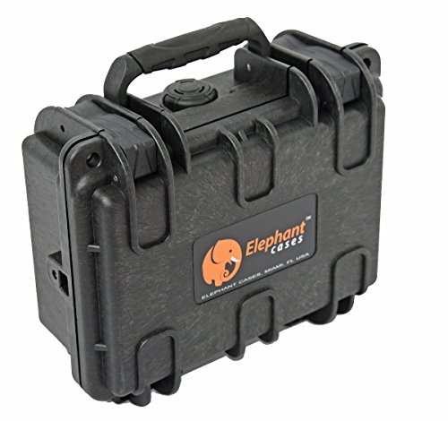 Elephant Concealed Carry/Small Handgun Hard Case E095 For Ruger Lcp Bodyguard 380 2 Lc9 Taurus Pt738 Pt709 Sccy Cpx-2 Keltec And Any Gun Under 6-3/4" Length Or Smaller #TOP2
