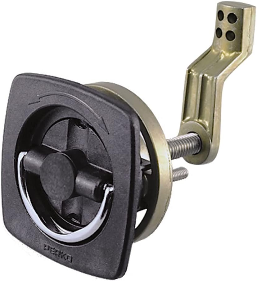 Perko 0932DP1BLK Flush Mount Latch - Black