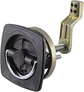 Perko 0932DP1BLK Flush Mount Latch - Black