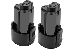 2 Pack 3.0Ah Li-ion Replacement Battery for Ridgid 12v Battery