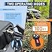 XYCLE13500lbs12V Electric Winch IP68waterproofOff-Road Vehicle Rescue winchs with2wireless Remote Controls and Synthetic Rope Suitable for Towing SUVs,Loggers,Trucks,Trailers,Jeeps,4WD (Dark-Gray)