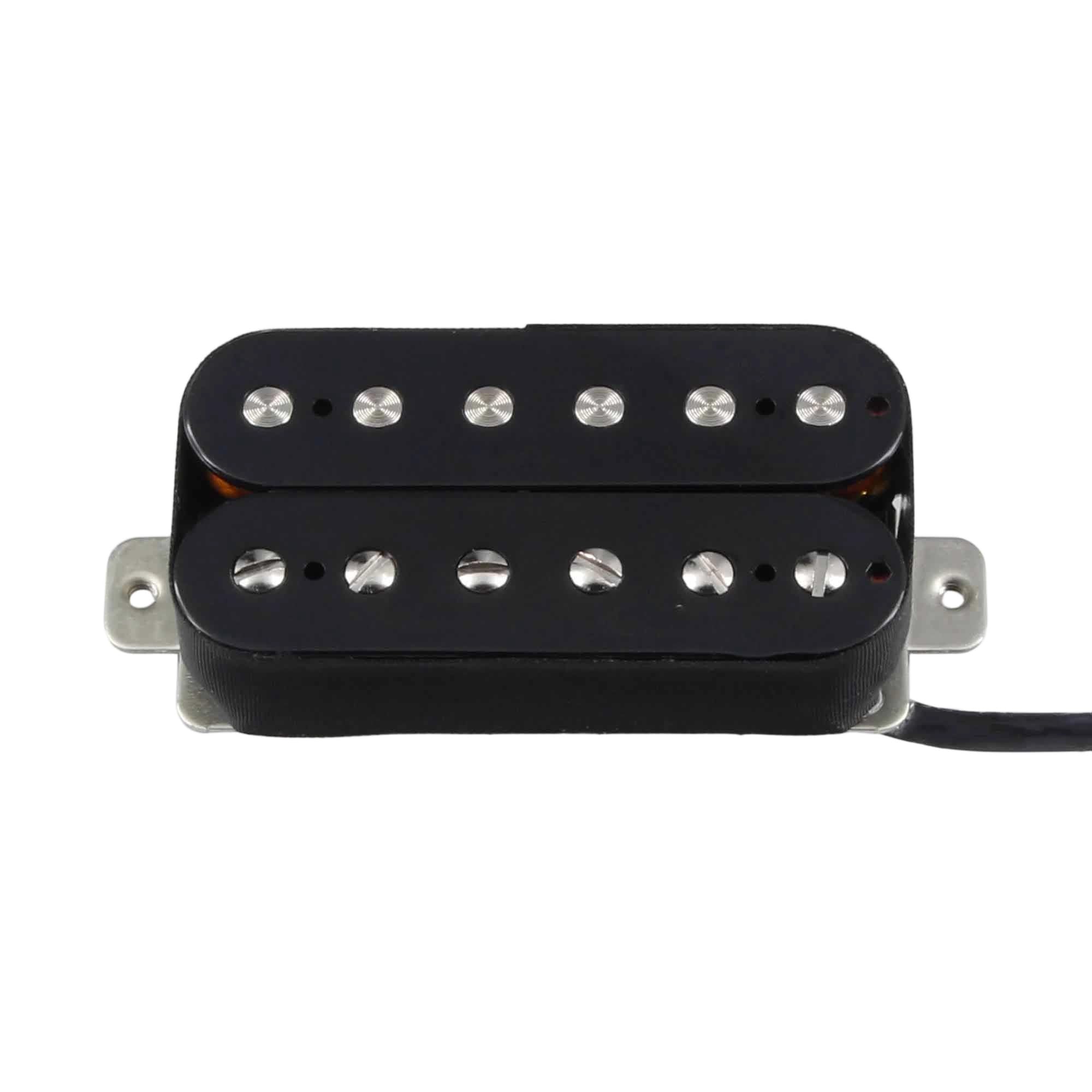 Pastilla De Guitarra Eléctrica Profesional Pastilla Humbucker Para Guitarra Eléctrica Alnico 5 | Accesorios profesionales de pastilla Bridge High Output 16K Black
