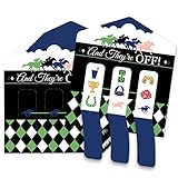 Big Dot of Happiness Kentucky Horse Derby Party Supplies - Race Pull Tab Game Cards - Interactive 3-in-a-Row Party Entertainment - Double-Sided Winner Cards - Set of 12