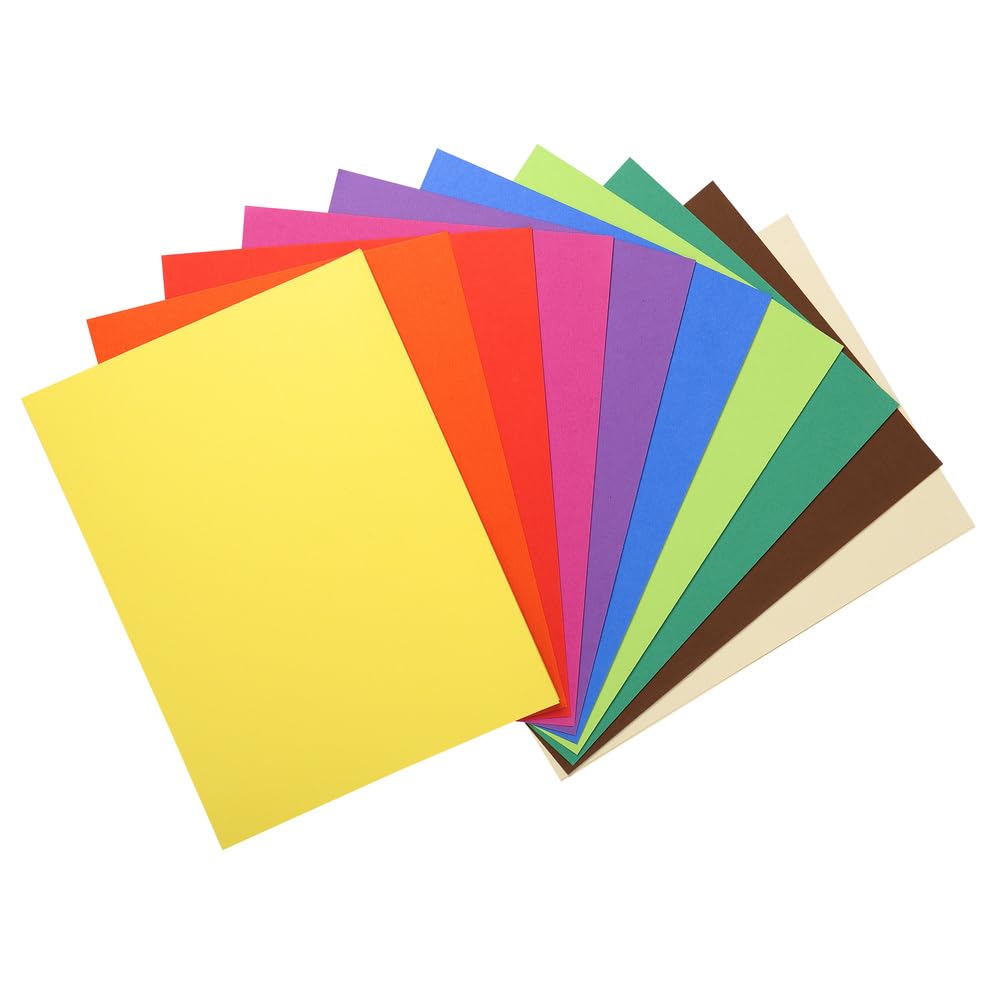 Exacompta 160001E Cartelle Semplici, 24x32 cm, Multicolore