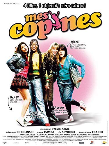 Cinema MES Copines 2006 - Poster Originale Sylvie Ayme, Léa