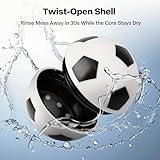 Pet Prime Automatic Rolling Ball for Dogs - Interactive Self Moving Dog Toy with 2 Play Modes, Rechargeable & Touch-Activated, Durable Football Design for Indoor/Outdoor Play (3.15inch) (Football) - Image 5