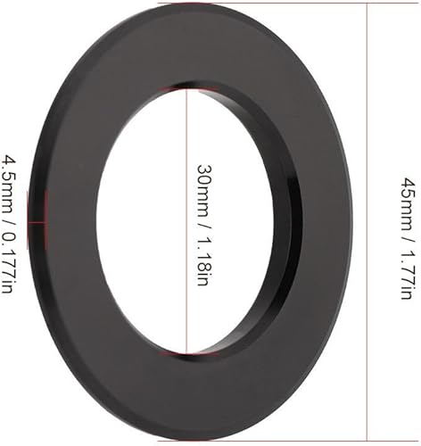 Miniatura 5 de VGEBY Espaciador de sellado de auriculares de bicicleta, reductor de carreras de aleación de aluminio, base de auriculares, adaptador de conversión