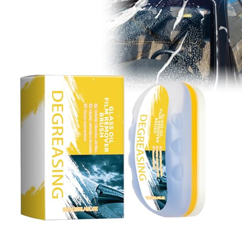 Cepillo Limpiador para Parabrisas - Elimina Películas de Aceite y Anti-Vaho, Mejora la Visibilidad