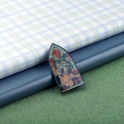 Image of Belle Beast Enamel Pin Princess Movie Lover Brooch Collectible Lapel Pin For Fans (beauty belle pin)