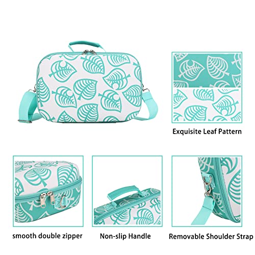 Pemalin Carrying Travel Case For Nintendo Switch/Oled Model, Hard Shell Storage Case For Switch Console And Full Set Of Accessories, With Mesh Pocket And 18 Card Slots. #TOP3