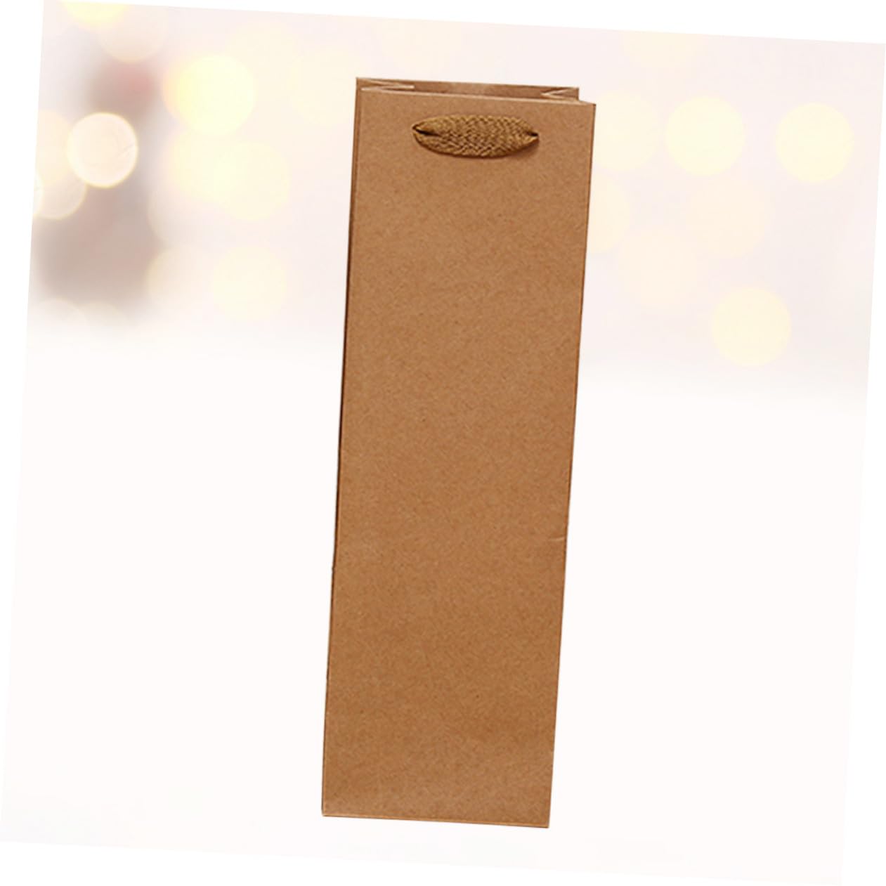 STOBAZA 48piezas Bolsa De Papel Kraft Para Vino Rojo De Bolsa De Almacenamiento Asa Para y Fiestas