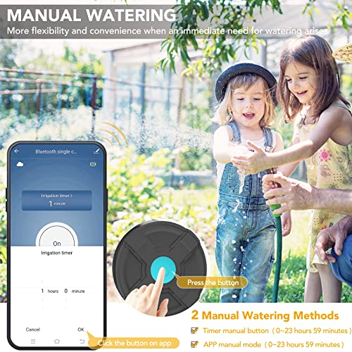 Innoland Sprinkler Timer Wi-Fi Water Timer, Smart Garden Watering Timer, Automatic Wifi Hose Faucet Controller, App Remote Control Irrigation System For Outdoor Yard, Lawn #TOP4