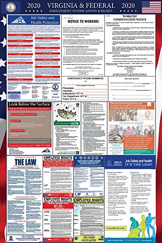 2020 Virginia and Federal Labor Law Poster
