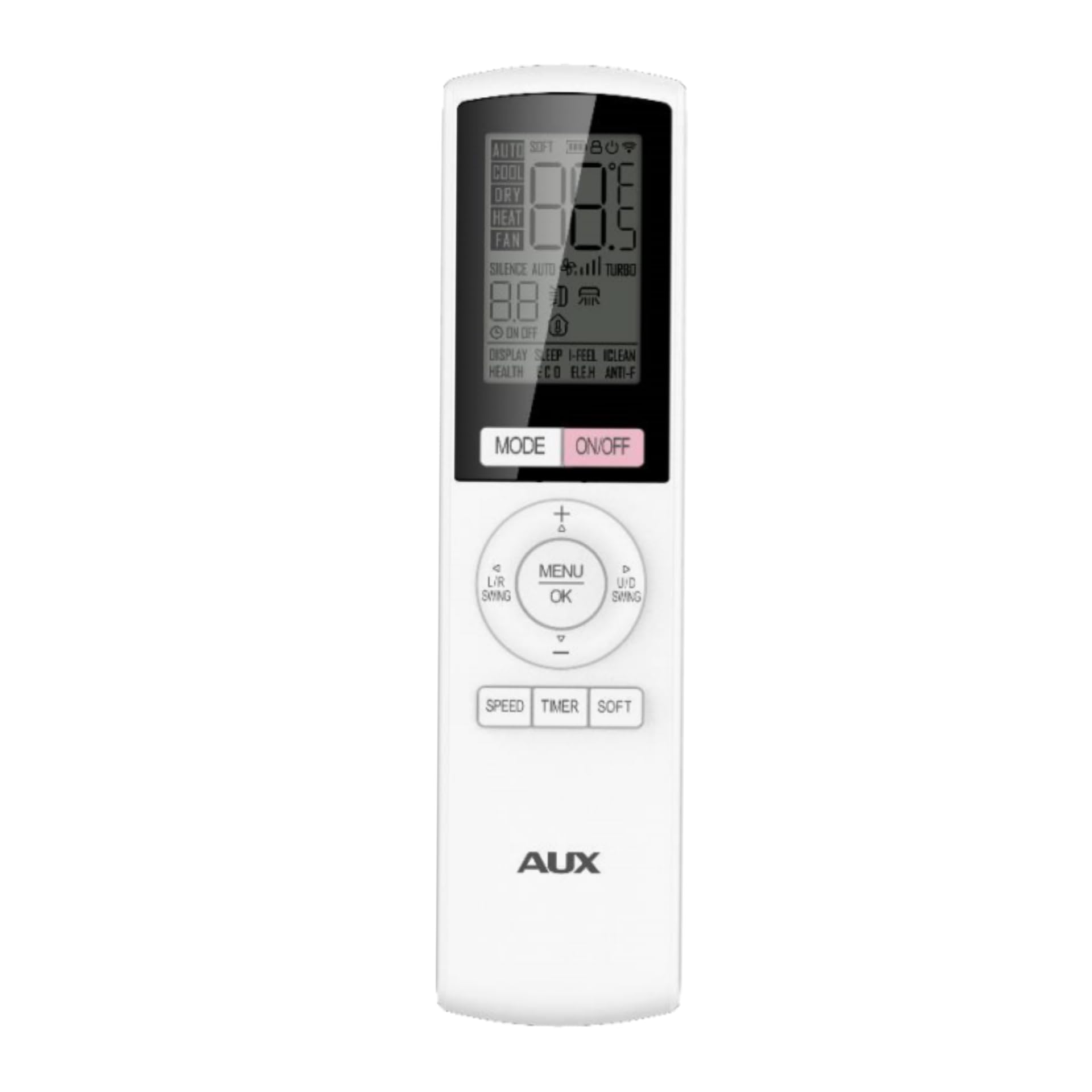Belvit AUX Multi Split Klimaanlage Set, 36.000 BTU, 3x 12.000 BTU, Mattweiß | 3 Wandgeräte mit WLAN, 10,5 kW Außengerät und R32 für smarte Klimatisierung in drei separaten Räumen.