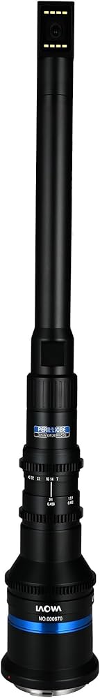 Amazon.com : Venus Laowa 24mm T14 2X Macro PeriProbe Cine Lens for