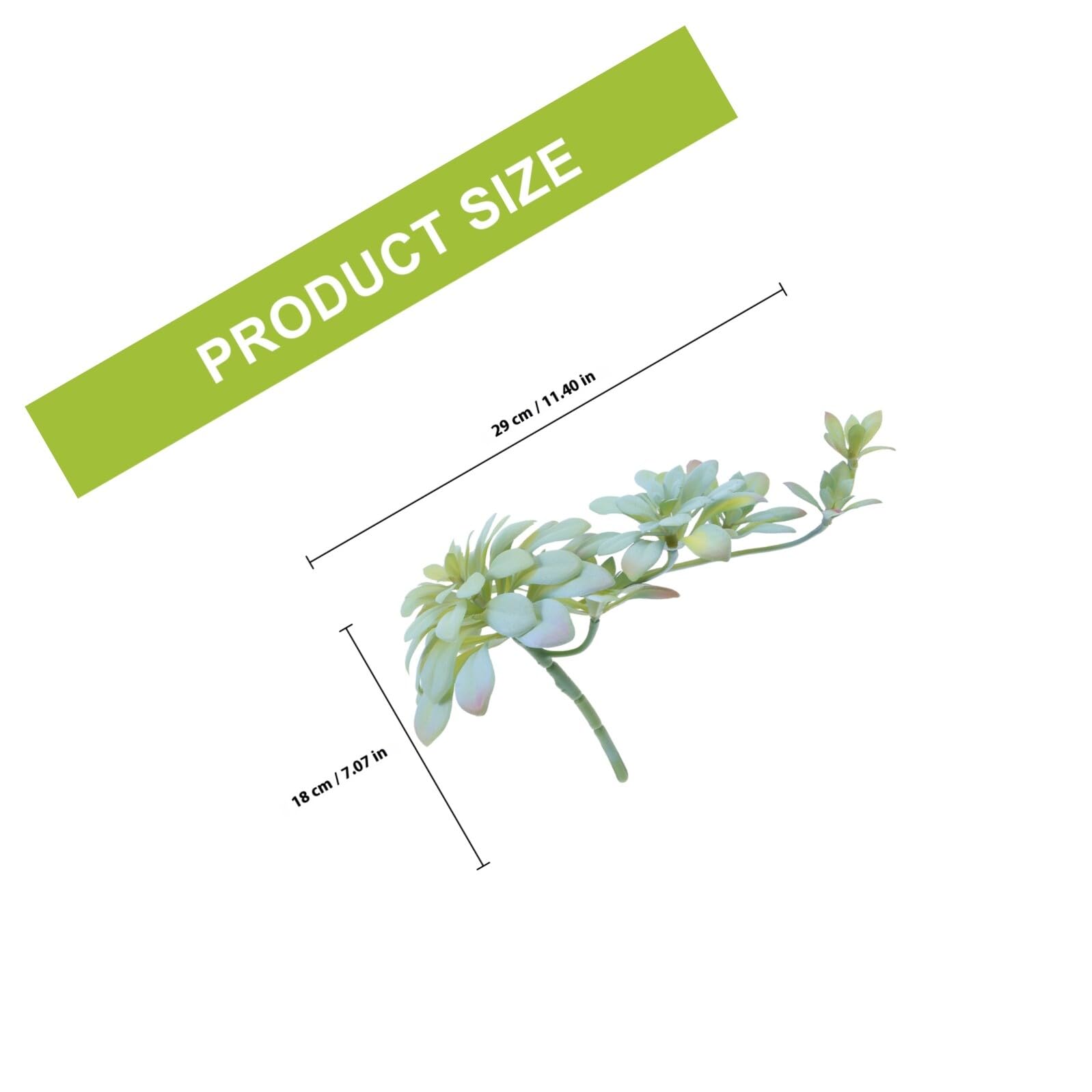 BESPORTBLE Plante Succulente Artificielle Simulation Végétale Suspendue Décor Intérieur Légère et Élégante pour Salon Mariage Maison