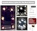 Waneway Hollywood Vanity Lights for Lighted Makeup Mirror Dressing Table DIY LED Lighting Strip Stick on Plug in with Dimmer and Power Supply, 6 Light / 9 FT, Mirror Not Included