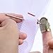 6 Piezas Dedal de Costura Protector, Protector de Dedos para Coser Metal,...