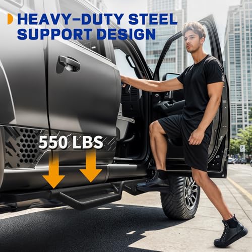 Estribos de acero para Chevy Colorado 2015-2026 miniatura 7