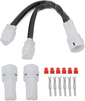 Motorcycle Power Outlet Splitter Kit For 700 Conector for USB Charger GPS Auxiliary Light Heated Grip