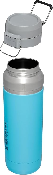 Stanley Quick Flip GO Water Bottle, 36 oz, Push Button Lid, Leak Proof, Retractable, Travel and Sports, Insulated Stainless Steel, BPA Free, Pool