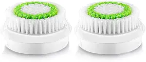 Replacement Facial Cleansing Brush Heads, 2 Pack, Suitable for All Skin Types