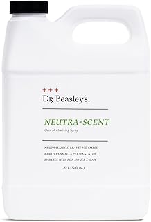 Dr. Beasley's Neutra-Scent for Home & Car - Odor Neutralizer, Encapsulates & Removes Odors, No Smell Left Behind, 32 Fl Oz