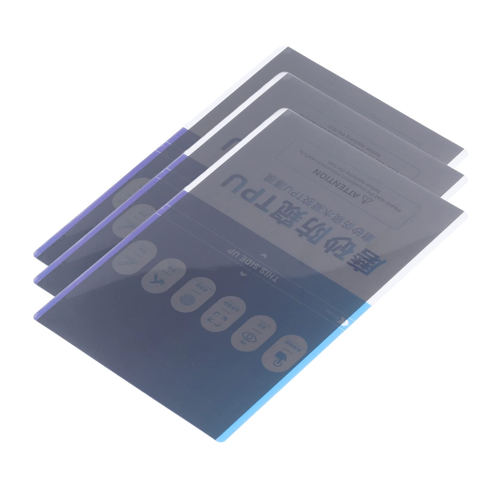 Oumefar 50 Protectores de Pantalla para Teléfono Móvil, Película de Hidrogel Esmerilado de TPU Flexible, Antipeeping para Teléfonos Móviles y Dispositivos
