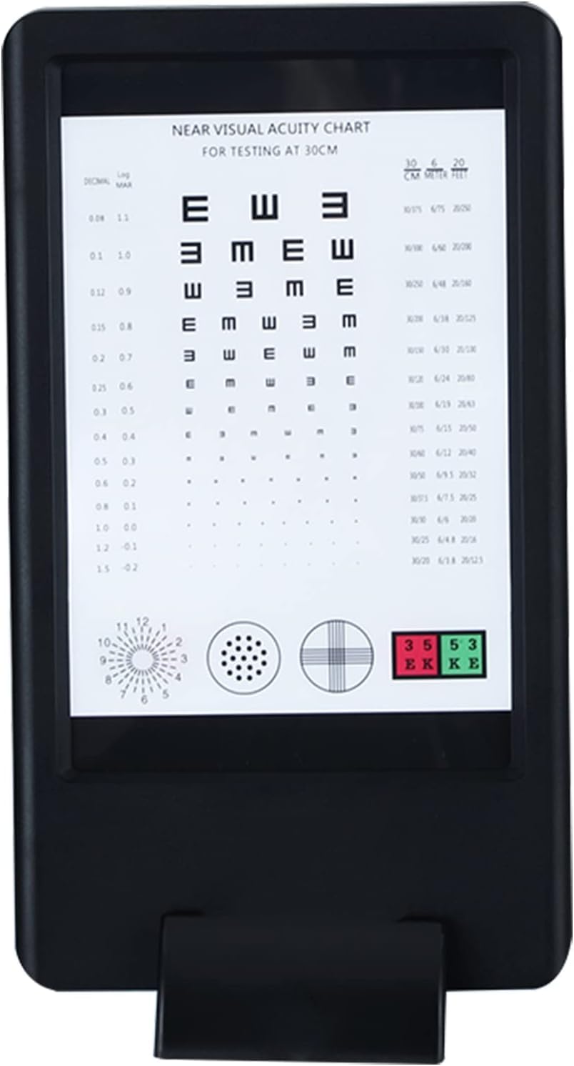 Matronix Near Vision Tablet | Reading Aid with LED Lighting | Optometric Chart, Pocket Eye Chart for Near Vision, Letter Near Vision Chart with Proportional Spaced, Wall Chart, Eye Charts (B0CJFSQ6Y1) Amazon Price History, Amazon Price Tracker