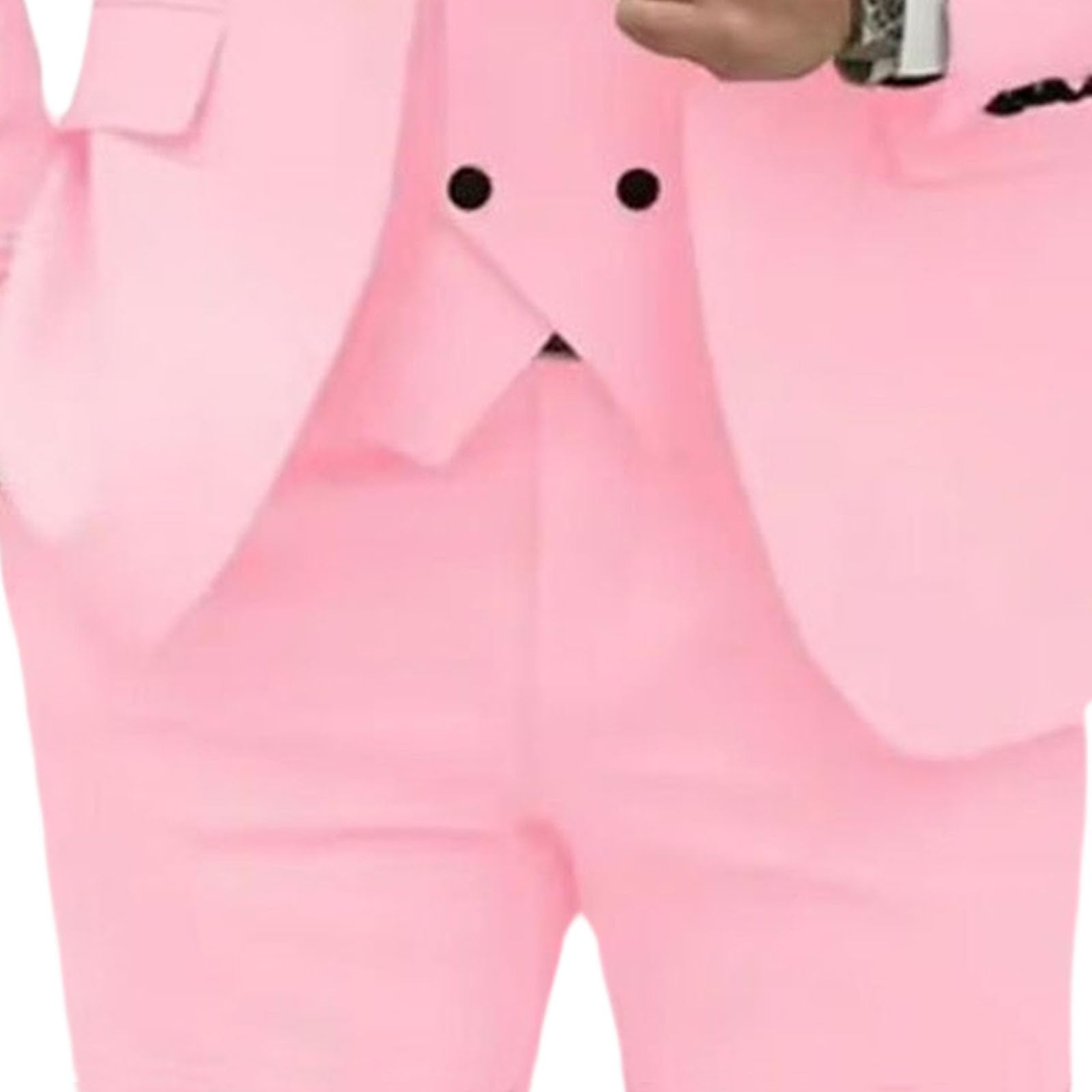 Traje clásico de 3 Piezas para Hombre, Corte Ajustado, Blazer, Chaleco y pantalón, Ideal para Bodas y Eventos de Oficina.