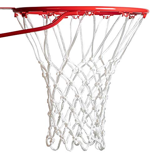 Champion Sports Unisex Adult 7 Mm Deluxe Pro Non Whip Basketball Net, Deluxe Professional (7Mm - White) #TOP28
