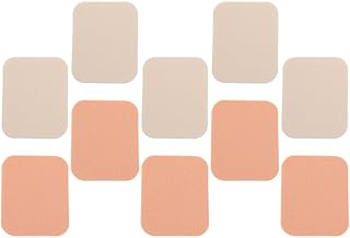 10pcs Square Makeup Applicator Set, White and...