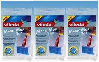 Vileda Magic Mop Flat Refill Pack of 5 - 096672 X 5